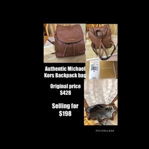 Michael Kors backpack handbag